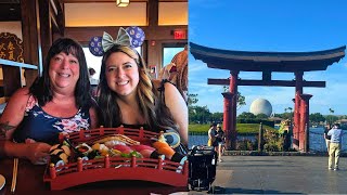 Eating at the New Sushi Restaurant Shiki-Sai in the Japan Pavillion at Epcot 2024!