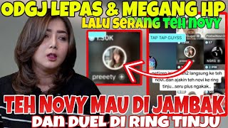 TEH NOVY MAU DI JAMBAK & DI TINJU SAMA ORGIL INI - NAMANYA PREETY DI PANGGIL kamPRET..