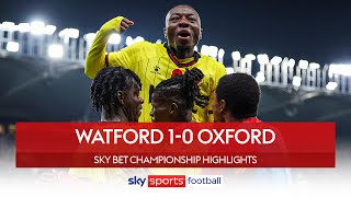 Cleverley's Hornets move up to fourth in the Championship! 🟡 | Watford 1-0 Oxford | EFL Highlights