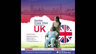 Senior Care Job Visa | UK | Recruitment #seniorcarevisa #recruitment #uk