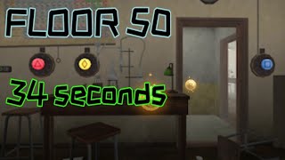 Evil Nun Maze Floor 50 in 34 seconds