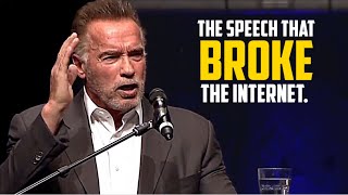 When Arnold Schwarzenegger Leaves The Audience Speechless / The speech that broke the internet.