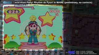 mini-moni Party! Rhythm de Pyon! (c)2003 Epoch / SSD in MAME (preliminary, no controls)