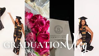 VLOG | graduating from college! the Lord sustains, family flies in, testimony, & more | alexisrrene