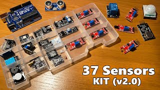 NEW 37 Sensor KIT by Elegoo UNBOXING & TEST