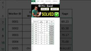 Excel Error Solved Use This Formula