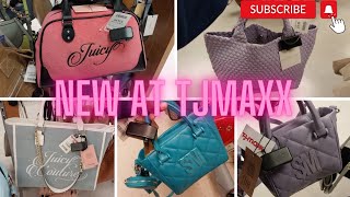 NEW JUICY COUTURE  AT TJMAXX ! TJMAXX SHOP WITH ME SPRING  HAND BAGS! AFFORDABLE HAND BAGS !