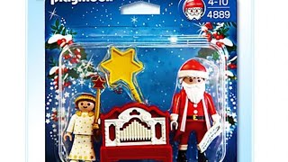 Changing the batteries of a Playmobil Christmas Music Box.