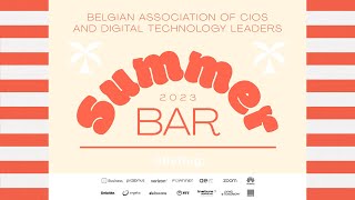 Beltug Summer Bar 2023, priorities of the Belgian business market & an update on recent initiatives