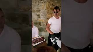 Salt over Steak Nusret Bay #Saltbae #shorts #salt