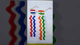 Netherlands 🇳🇱 Vs Indian 🇮🇳 Flag | #shorts #shortfeed