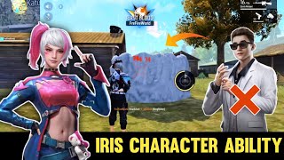 New Character Iris Ability Tast || in Telugu 😱