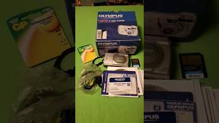 Olympus C300 zoom unboxing #olympus #olympuscamera #camera  #smartmedia #nostalgia