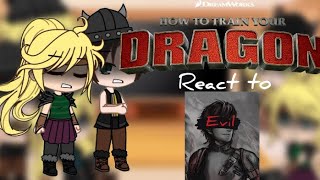 Past HTTYD react to Hiccup as a Villain | Part1/5 | REQUESTED | GCRV |