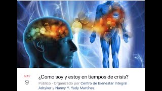 Resumen de terapia grupal ¿Cómo  soy y estoy en tiempos de crisis? cuarentena.