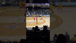 UMBC Retrievers Talia Davis three pointer vs American Eagles #ncaa #basketball