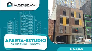 ARRIENDO DE APARTA ESTUDIO EN LAS NIEVES - BOGOTÁ