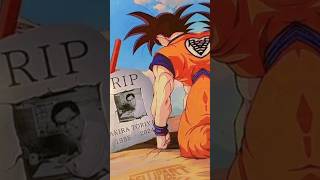 HOMENAJE A AKIRA TORIYAMA😢 #akiratoriyama #dragonball