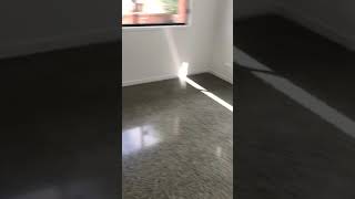 Polished concrete floor