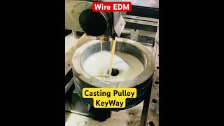 Wire cut || wire EDM operation || #youtubeshorts #shorts #production #trending #engineering #wirecut