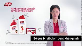 Không lạm dụng kháng sinh, bảo vệ bé khỏi vi khuẩn với Lifebuoy