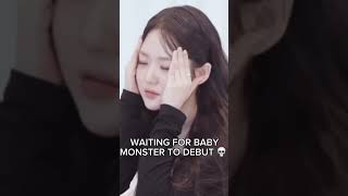 Baby monster debut? 💀 #kpop #babymonster