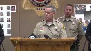 Violent Crime Operation – Press Conference