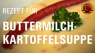 Das Geheimnis dieser Kartoffelsuppe heißt Buttermilch! Beliebtes Kartoffelsuppe Rezept aus der DDR