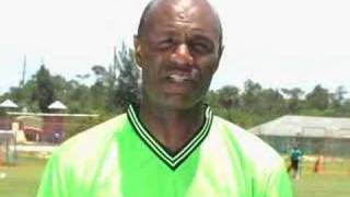 Sir Jack Hayward, Luther Blissett: talk Bahamas Soccer Camp