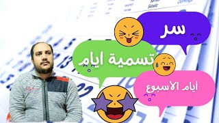 حكاية أيام الأسبوع و القصة وراء تسميتها #اعرف_اكتر #أصل_الحكاية #علي_الاصل_دور