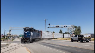 Montana Rail Link 405 At R-Y Timber - July 2022