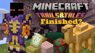 Is Minecraft 1.20 Done?