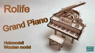 Rolife Grand Piano - Holzmodell / Wooden model