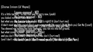 Eminem feat. Lil Wayne - No Love (Lyrics HD)