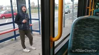 FORMERLY ARRIVA SHIRES [5448] - Journey on Arriva London Enviro 400 Dennis Trident T199 (SN08AAE) -