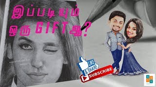 இப்பிடியும் ஒரு GIFTஆ? - STORY OF LIVE ARTIST SRINI - UNIQUE GIFT IDEA'S