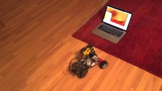 Lego Trike with cannon and camera. More fun with a BrickPi!