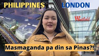 Difference Between Philippines vs UK | What Does a London Mall Look Like?