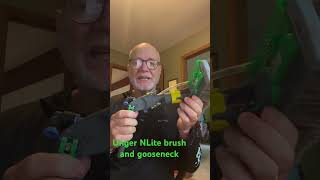 How to attach the Unger nLite gooseneck and complete brush