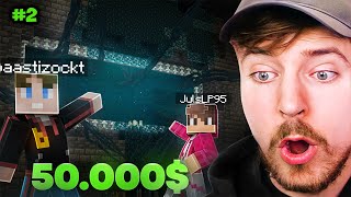 Wir spielen die 50.000$ Mr Beast Minecraft Mod (Teil 2)