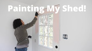 Painting My "She Shed"! - Thrift Diving