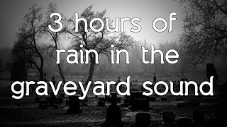 🎧 Rain graveyard sound owls wind steps high quality white noise ASMR sounds of nature relax sleep