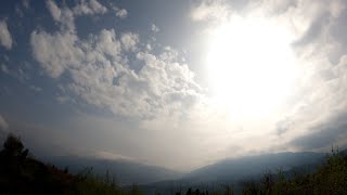 Timelapse de una tarde de tormentas, calima y nubes bajas durante la DANA del 20-3-2024 en Llodio