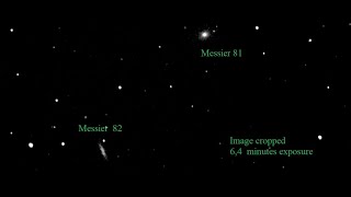 How I located  Messier 81 & Messier 82 galaxies using dslr  camera and a tripod