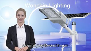 Will the solar lights be durable and long lasting? Let's see what will Wonchin Lighting talk about.