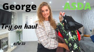 Asda George ~ Try on Haul ~ size 12 ~ A/W 22