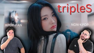 Non Kpop Fan First Time Listening to tripleS Visionary Vision ‘Hit the Floor’ Official MV REACTION