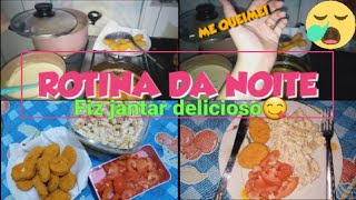 MACARRÃO AO MOLHO BRANCO DELICIOSO😋🍝 | EU ME QUEIMEI E A TORNEIRA ESTRAGOU 🥺 E AGORA? |Aline Camargo