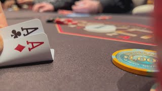 Looking for 13TH STRAIGHT WIN! Aces & THE SKINNY play a big role  | Poker Vlog 204