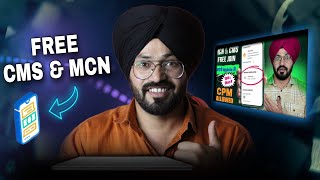 Free MCN / CMS Kaise Join Kare | How to join Multi Channel Network | Mobile se CMS / Sandeep Bhullar